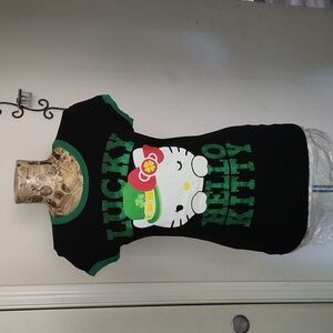 St paddy's Hello kitty shirt